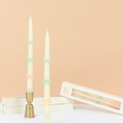 Multi Bow Taper Candles|Meri Meri