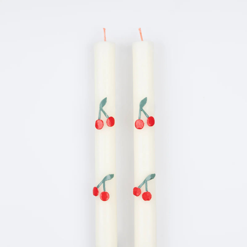 Cherry Table Candles|Meri Meri