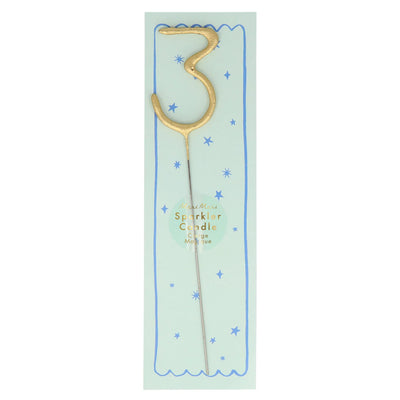 Gold Sparkler Candles |Meri Meri