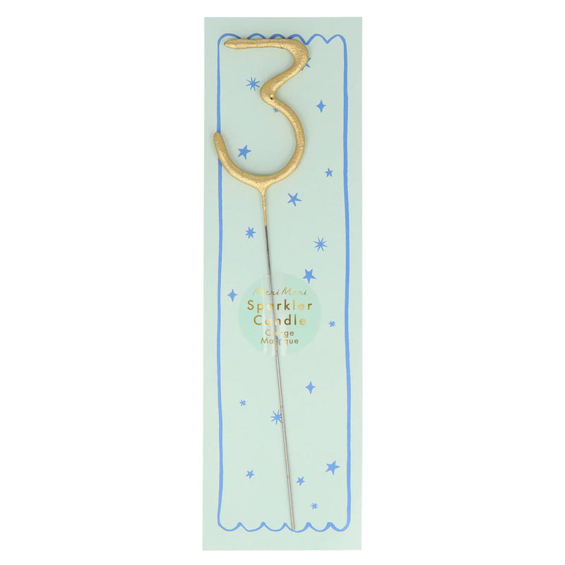 Gold Sparkler Candles |Meri Meri