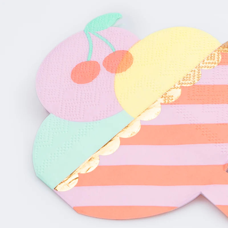 Ice Cream Sundae Napkins | Meri Meri