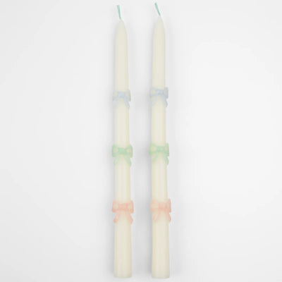 Multi Bow Taper Candles|Meri Meri