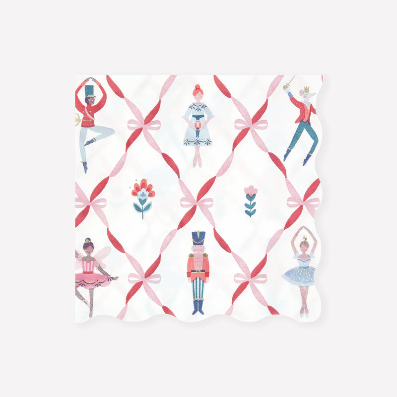 Nutcracker Ballet Large Napkins Meri-Meri