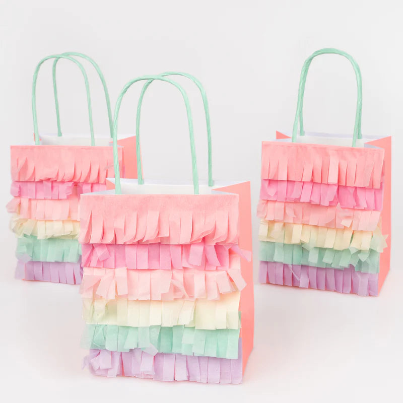 Meadow Fringe Paper Bags | Meri Meri