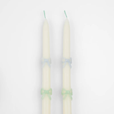 Multi Bow Taper Candles|Meri Meri