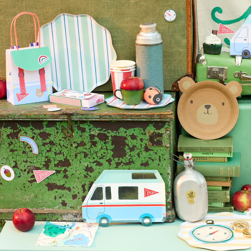 Camping Adventure Camper Van Plates | Meri Meri