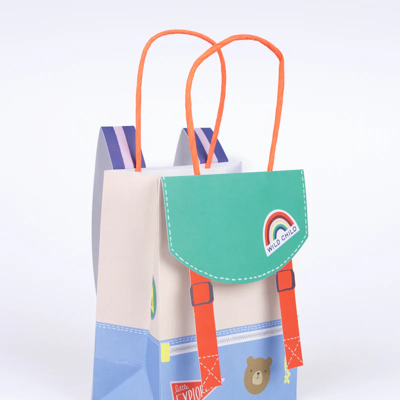 Camping Adventure Backpack Party Bags | Meri Meri