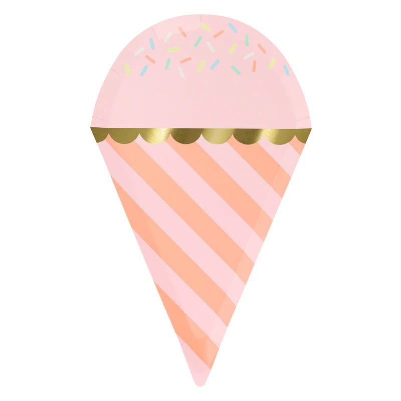 Ice Cream With Sprinkles Plates | Meri Meri