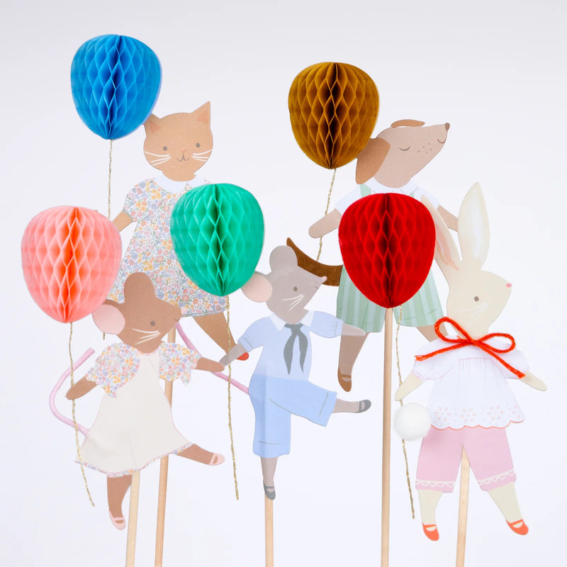 Animal Friends Cake Toppers|Meri Meri