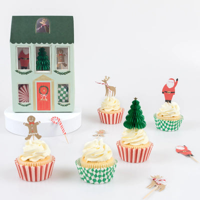 Festive House Cupcake Kit Meri-Meri