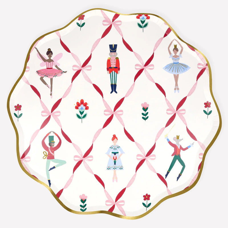 Nutcracker Ballet Dinner Plates Meri-Meri
