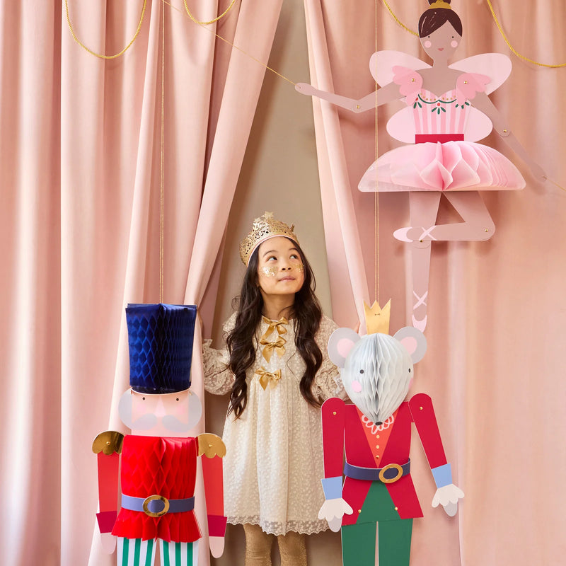 Nutcracker Ballet Giant Hanging Decorations Meri-Meri