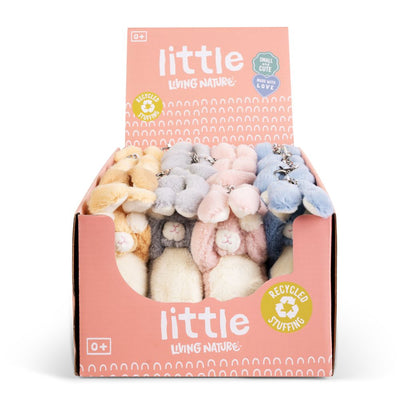 Bunny Stuffed Animals Keyrings