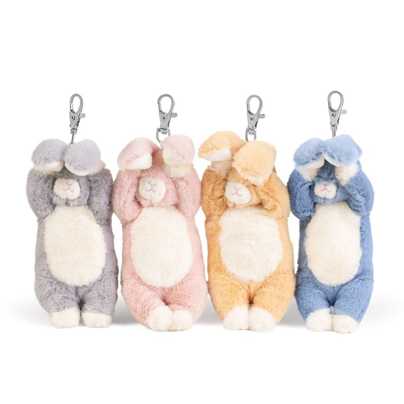 Bunny Stuffed Animals Keyrings