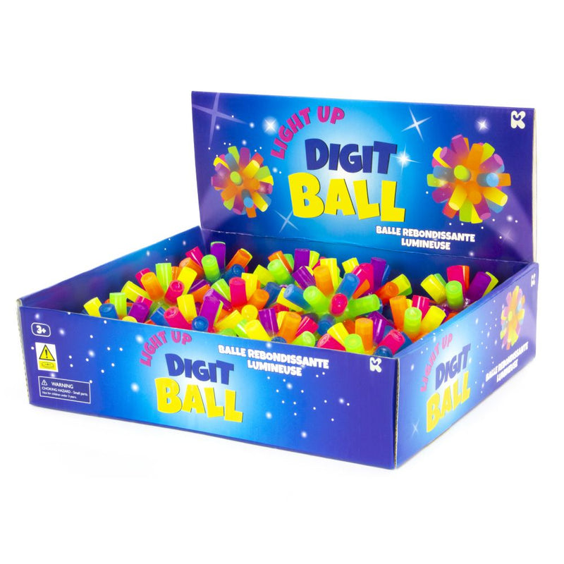 Light Up Sensory Digit Ball Toy
