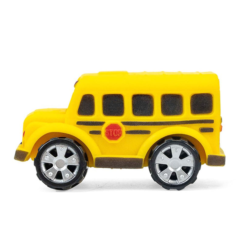 Stretch Wheels Sensory School Bus Car Toy