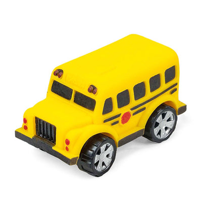 Stretch Wheels Sensory School Bus Car Toy