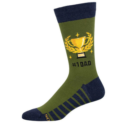 Men's #1 Dad Socks - Lemon And Lavender Toronto