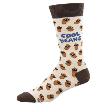 Men's Cool Beans Socks - Lemon And Lavender Toronto