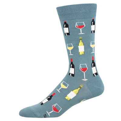 Men's Fine Wine Socks - Lemon And Lavender Toronto