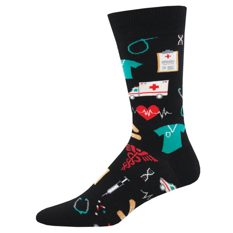 Mens Healthcare Heroes Socks - Lemon And Lavender Toronto