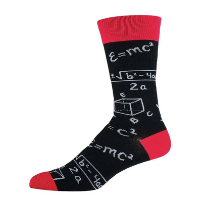 Mens Math Socks - Lemon And Lavender Toronto