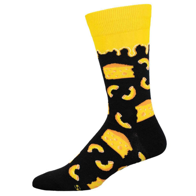 Mens Say Cheese Socks - Lemon And Lavender Toronto