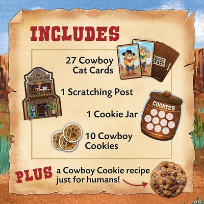 Meowdy Partner - The Kitty Cowboy Matching Game! - Lemon And Lavender Toronto