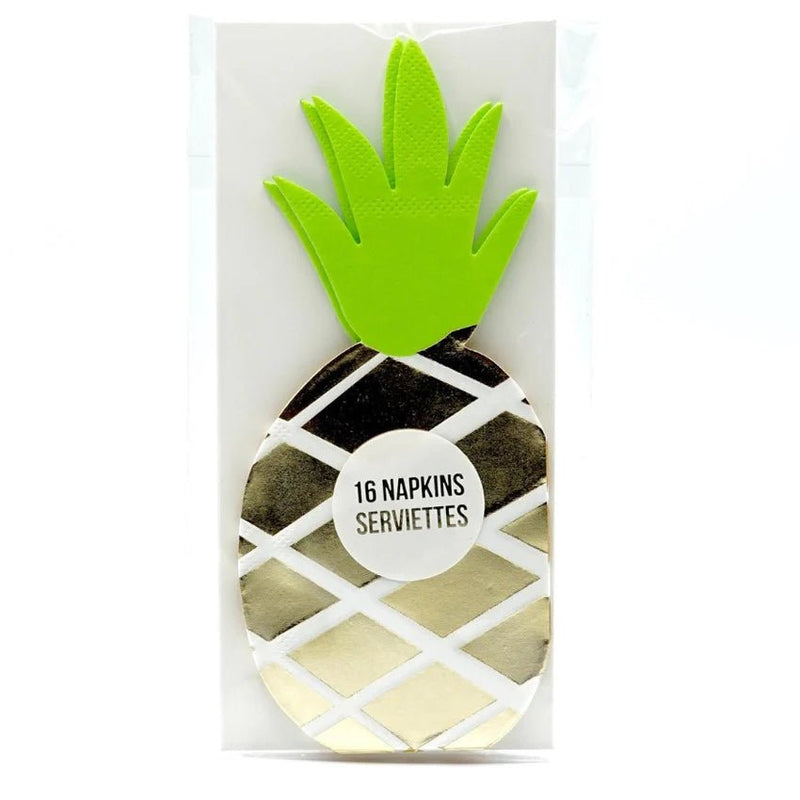 Meri Meri Pineapple Napkins - Lemon And Lavender Toronto