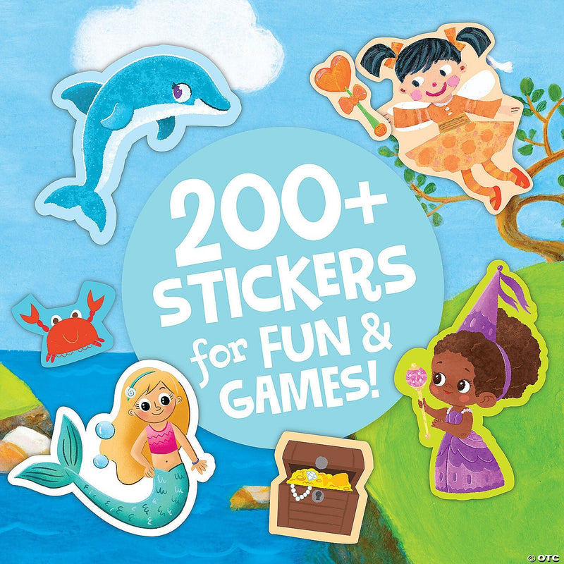 Mermaid, Princess & Fairy Friends Sticker Activity Book - Lemon And Lavender Toronto