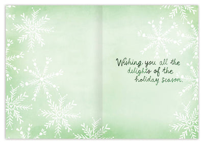 Merry And Bright Holiday Card - Lemon And Lavender Toronto