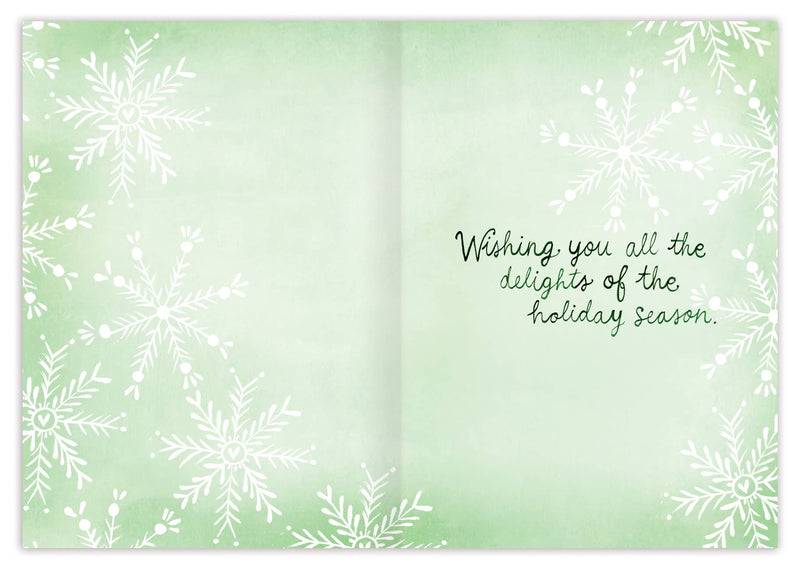 Merry And Bright Holiday Card - Lemon And Lavender Toronto