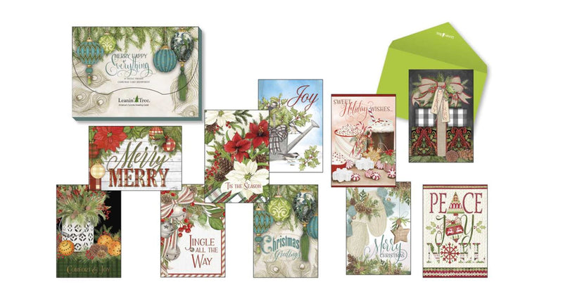 Merry Happy Everything Card Assortment - Lemon And Lavender Toronto