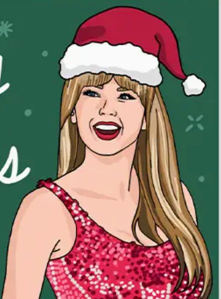 Merry Swiftmas New Era Holiday Card - Lemon And Lavender Toronto