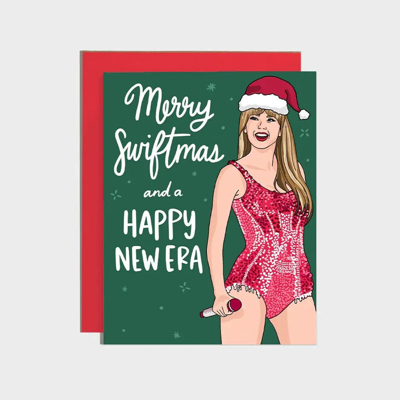 Merry Swiftmas New Era Holiday Card - Lemon And Lavender Toronto