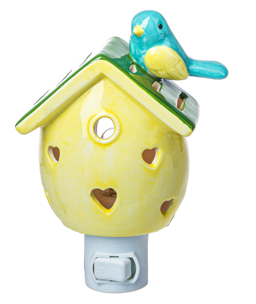 Birdhouse w/Bird Night Light