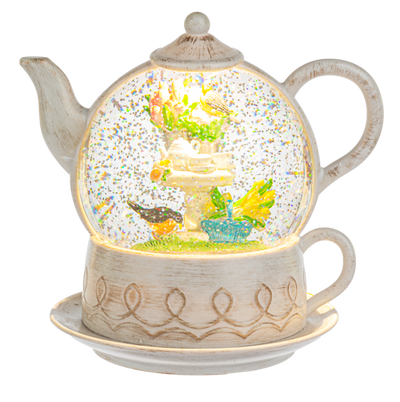 LED Light Up Shimmer Teatime Teapot 🫖