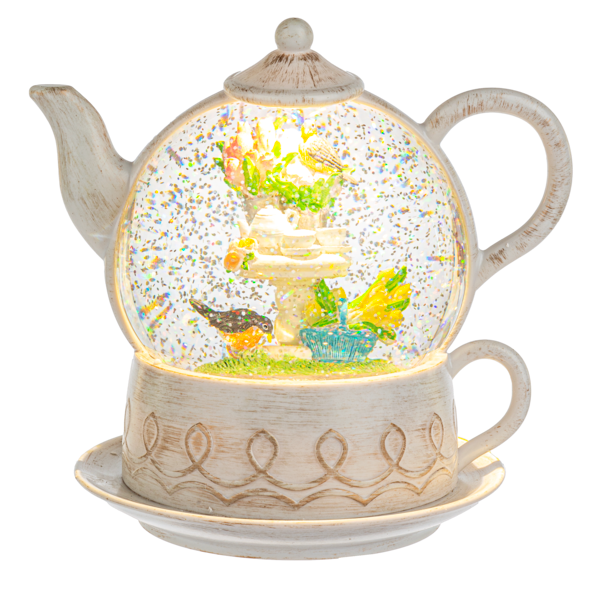 LED Light Up Shimmer Teatime Teapot 🫖