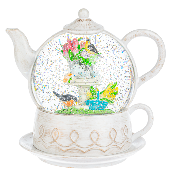 LED Light Up Shimmer Teatime Teapot 🫖