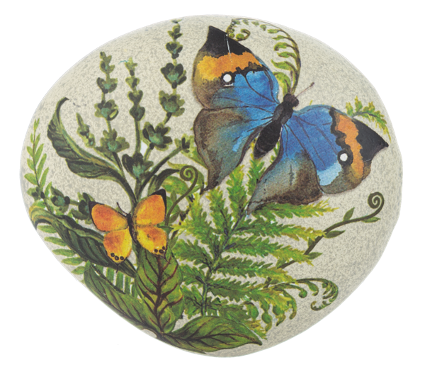 Butterfly Art Rocks