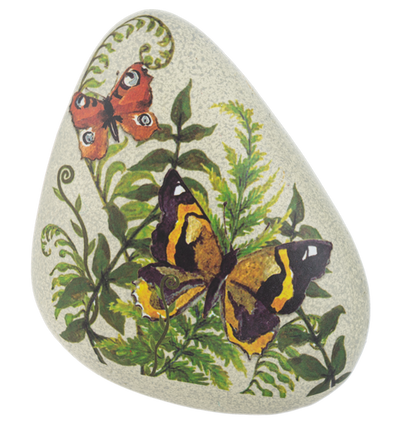 Butterfly Art Rocks
