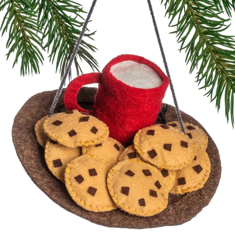 Milk and Cookies Ornament - Lemon And Lavender Toronto