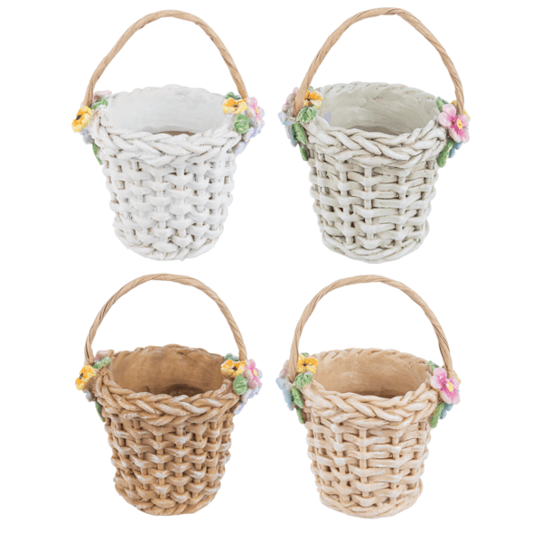 Mini Basket Planters - Lemon And Lavender Toronto