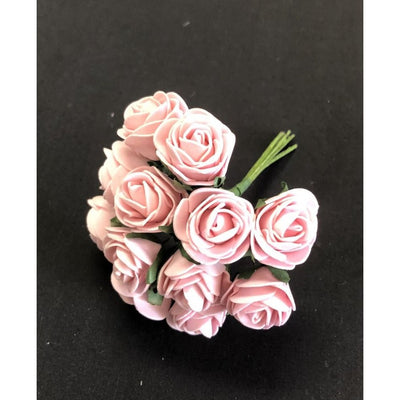 Mini Foam Rose Bouquet - Lemon And Lavender Toronto