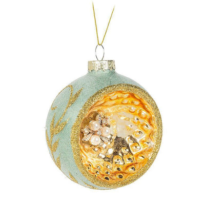 Mint Reflector Ball Ornament - Lemon And Lavender Toronto