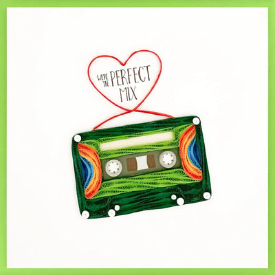 Mix Tape Quilling Card - Lemon And Lavender Toronto