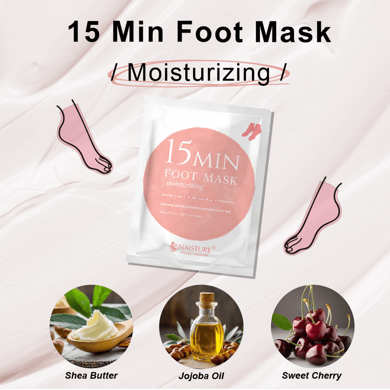 Moisturizing Foot Mask - 1 Pack - Lemon And Lavender Toronto