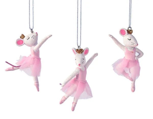 Mouse Ballerina Ornament - Lemon And Lavender Toronto