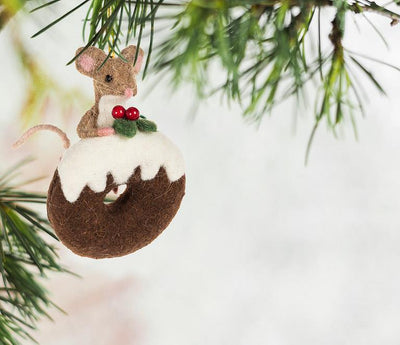 Mouse on Iced Donut Ornament - Lemon And Lavender Toronto