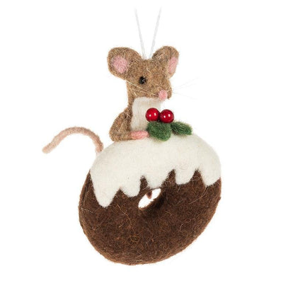 Mouse on Iced Donut Ornament - Lemon And Lavender Toronto